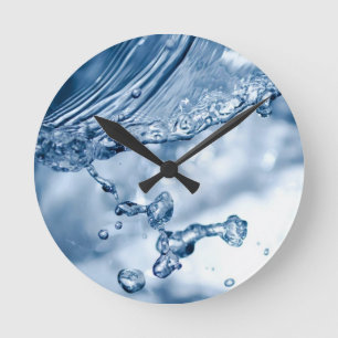 Horloge Ronde Éclaboussement de l'art