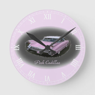 Horloge Ronde Éclair rose de Cadillac