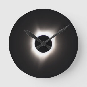 Horloge Ronde Éclipse solaire totale