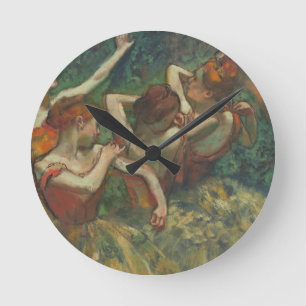 Horloge Ronde Edgar Degas   quatre saisons dans l'une tête,