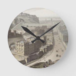 Horloge Ronde Edimbourg, de colline de Calton, 'd'un voyage