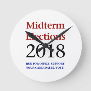 Horloge Ronde Élections de mi-mandat 2018
