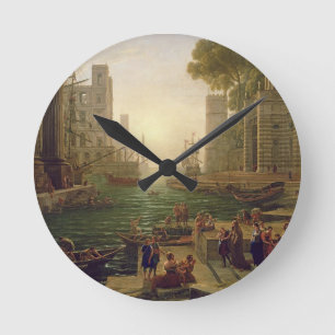 Horloge Ronde Embarkation of St. Paula Romana at Ostia, 1637-39