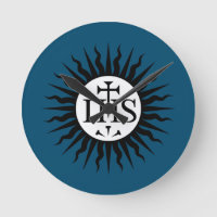 Emblème de la Compagnie de Jésus Monogramme