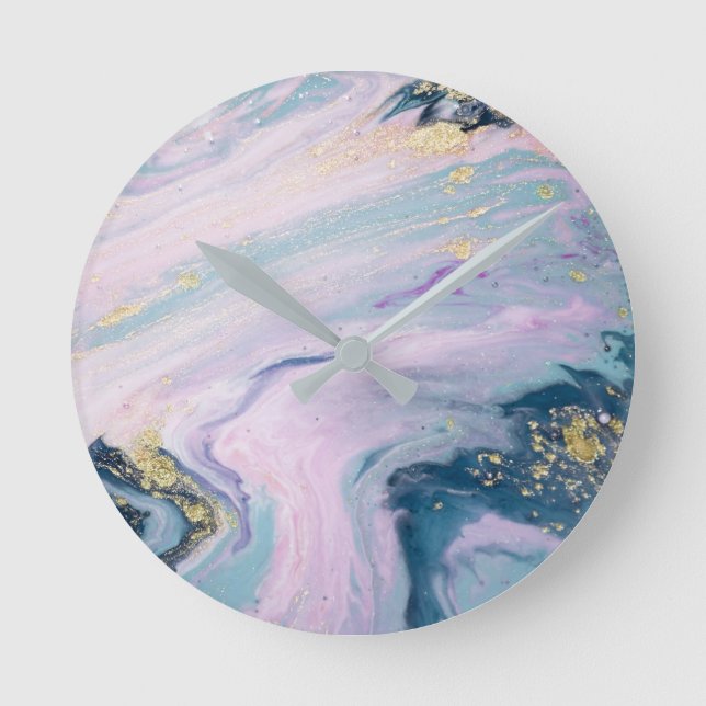 Horloge ronde en marbre (Recto)