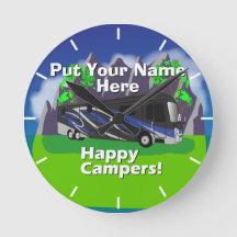 Entegra Aspire RV Blue Happy Camper