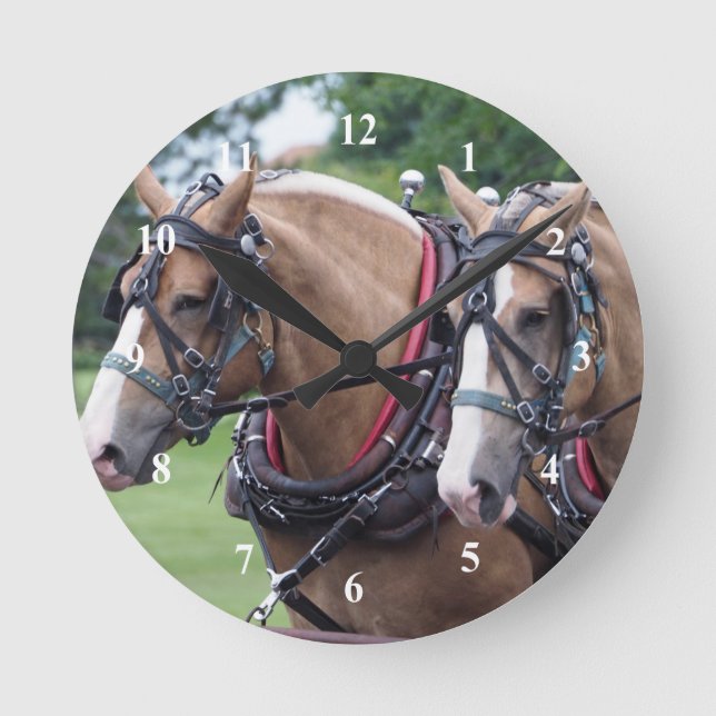 Horloge Ronde Équipe de Belgique (Recto)
