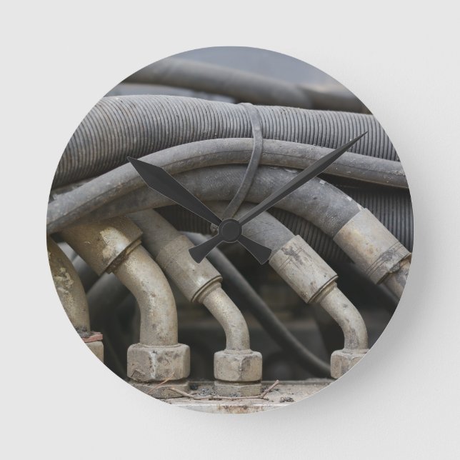 Horloge Ronde Équipement hydraulique (Recto)