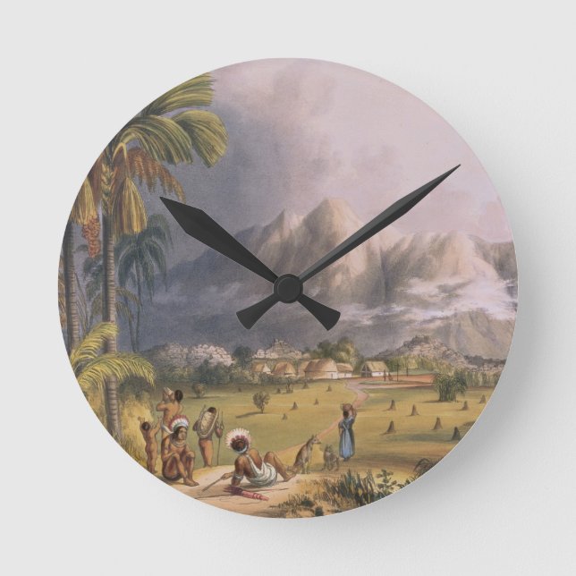 Horloge Ronde Esmeralda, sur l'Orénoque, site d'bourgeoises (Recto)