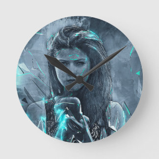 Horloge Ronde Est-ce que ça veut dire quand on rêve | Zazzle_Gro