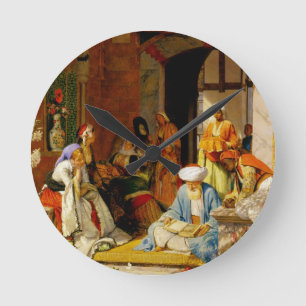 Horloge Ronde "Et la prière de la foi sauvera le malade", pour