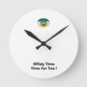 Horloge Ronde Étaient à l'heure officielle pour un Cuppa.