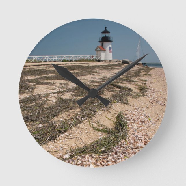 Horloge Ronde États-Unis, Massachusetts, Nantucket. Coquille (Recto)