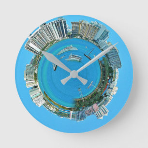 Horloge Ronde États-Unis Miami Floride 
