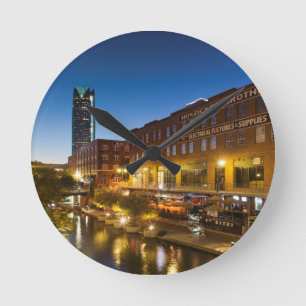 Horloge Ronde États-Unis, Oklahoma, Oklahoma City, Bricktown
