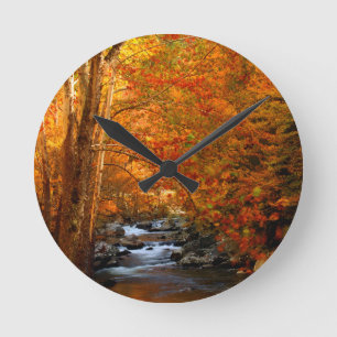 Horloge Ronde États-Unis, Tennessee. Ruisseau Rushing Mountain 