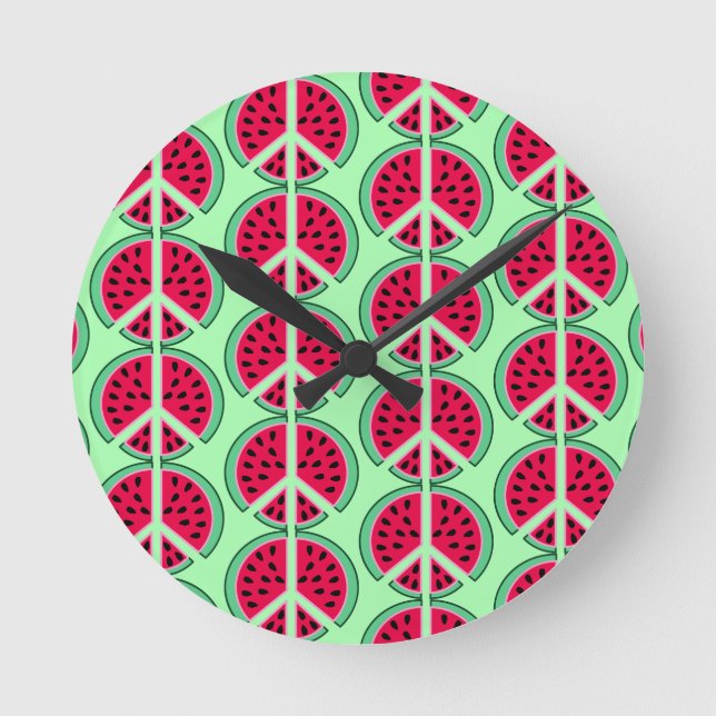Horloge Ronde Eté Watermelon (Recto)