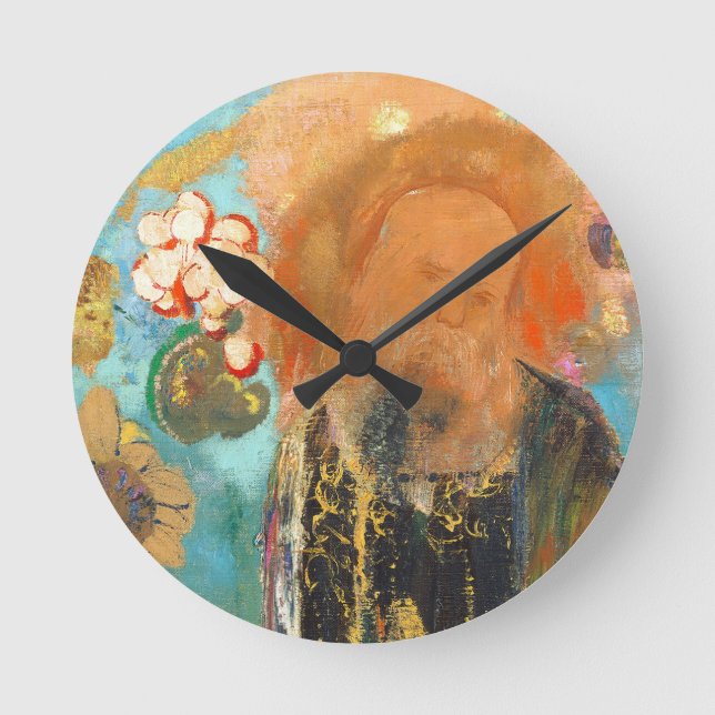 Horloge Ronde Évocation de Roussel, ch. 1912 (huile sur toile) (Recto)