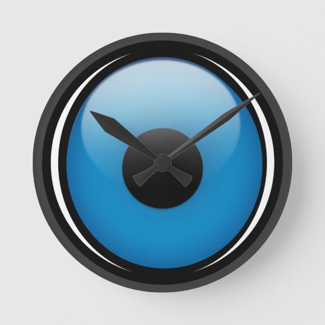 Horloge Ronde Eye d'Evil (Recto)