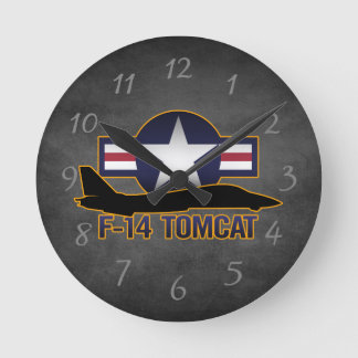 Horloge Ronde F-14 Tomcat