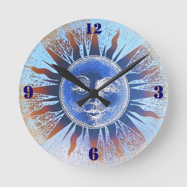 Horloge Ronde Face solaire (Recto)
