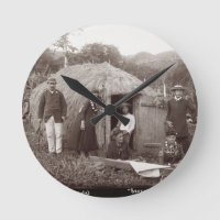 Faisant Tappa, un tissu indigène, c.1875 (photo de