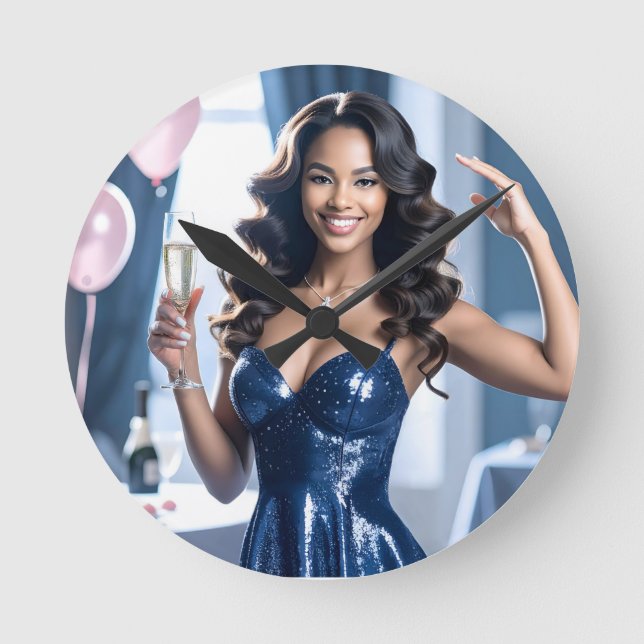 Horloge Ronde Félicitations du Parti (Recto)