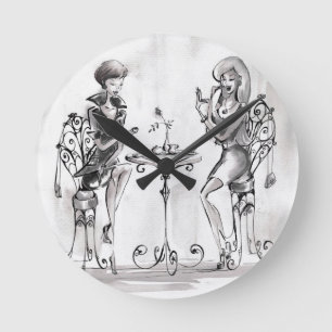 Horloge Ronde Femmes