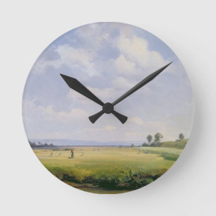 Horloge Ronde Fenaison, 1838 (huile sur la toile)