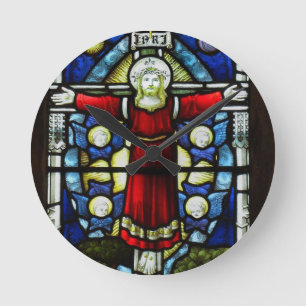 Horloge Ronde Fenêtre en verre teinté