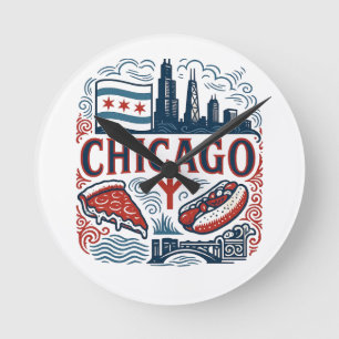 Horloge Ronde fierté de Chicago