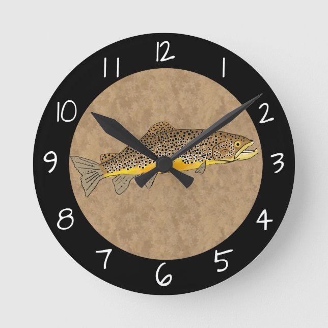 Horloge Ronde Fishing (Recto)