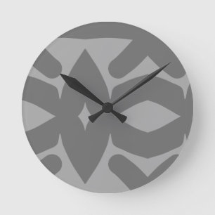 Horloge Ronde flux abstrait