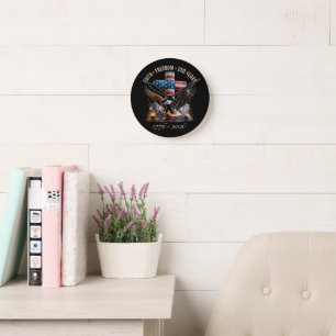 Horloge Ronde Foi Liberté 250 Ans