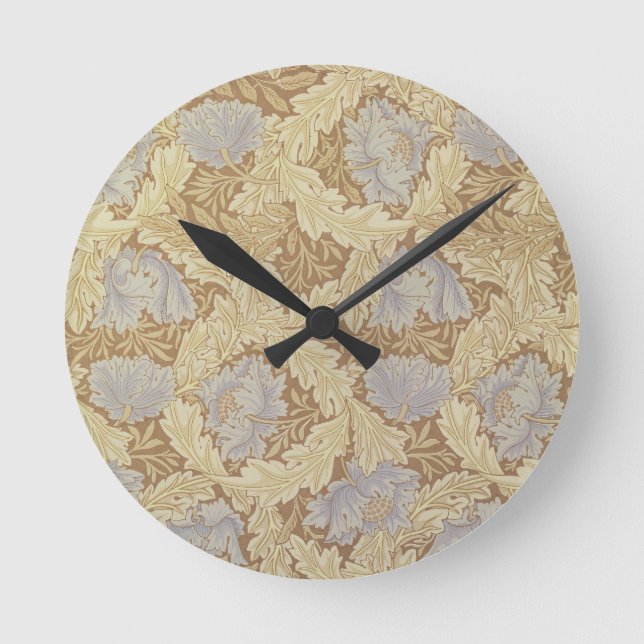 Horloge Ronde Fond d'écran 'Bower' (Recto)