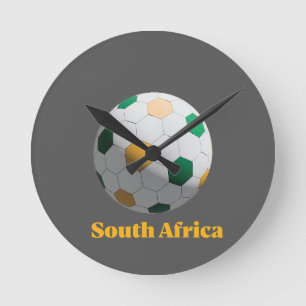Horloge Ronde Football sud-africain