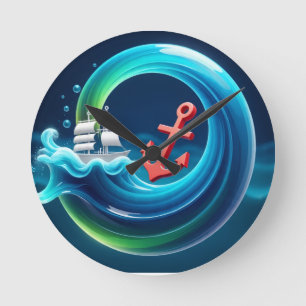 Horloge Ronde Force de la marée