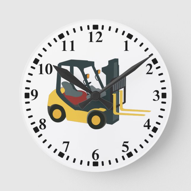 Horloge Ronde Forklift (Recto)