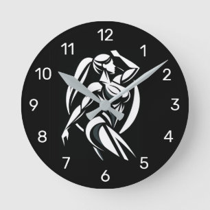 Horloge Ronde Forte condition physique féminine Formation person