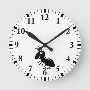 Horloge Ronde Fourmi