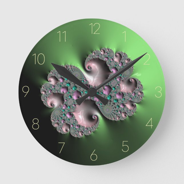 Horloge Ronde Fractal3 (Recto)