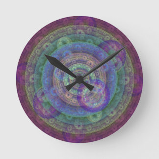 Horloge ronde fractée à bijoux
