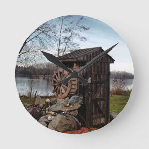 Horloge Ronde Fraisage au sujet de la vieille dépendance