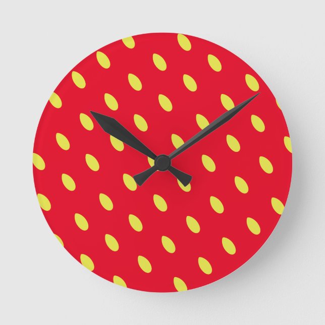 Horloge Ronde Fraise (Recto)