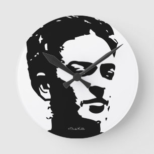 Horloge Ronde Frida Shadow Portrait