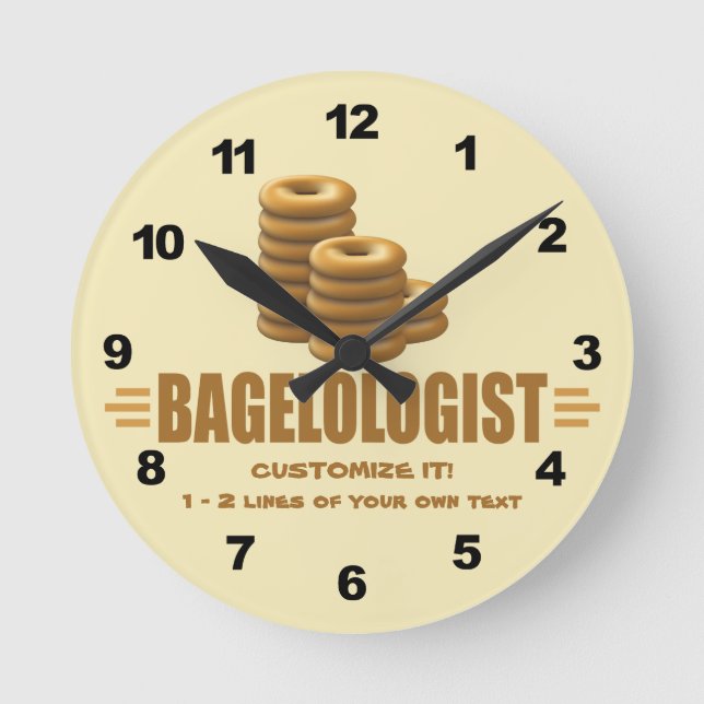Horloge Ronde Funny Bakery (Recto)