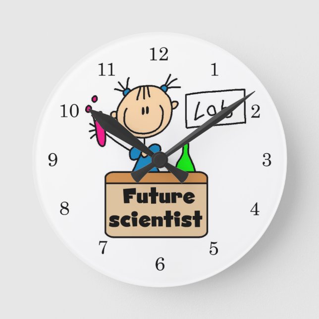 Horloge Ronde Futur scientifique (Recto)