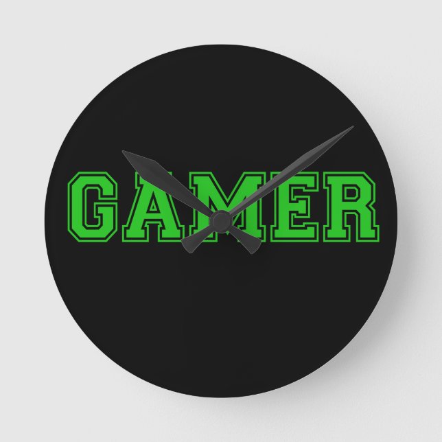 Horloge Ronde Gamer le plus recherché (Recto)
