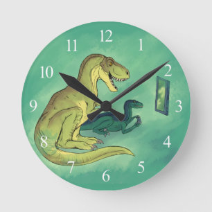 Horloge Ronde Gamer-Saurus