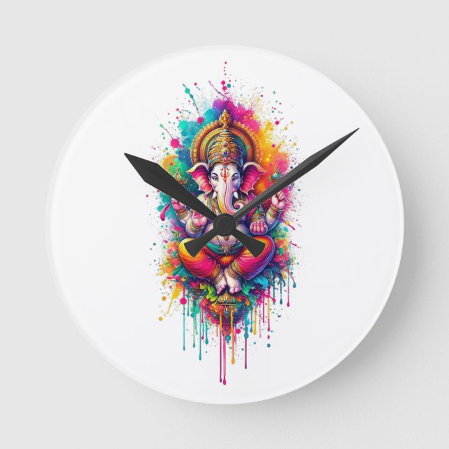 Horloge Ronde Ganesha 2 (Recto)